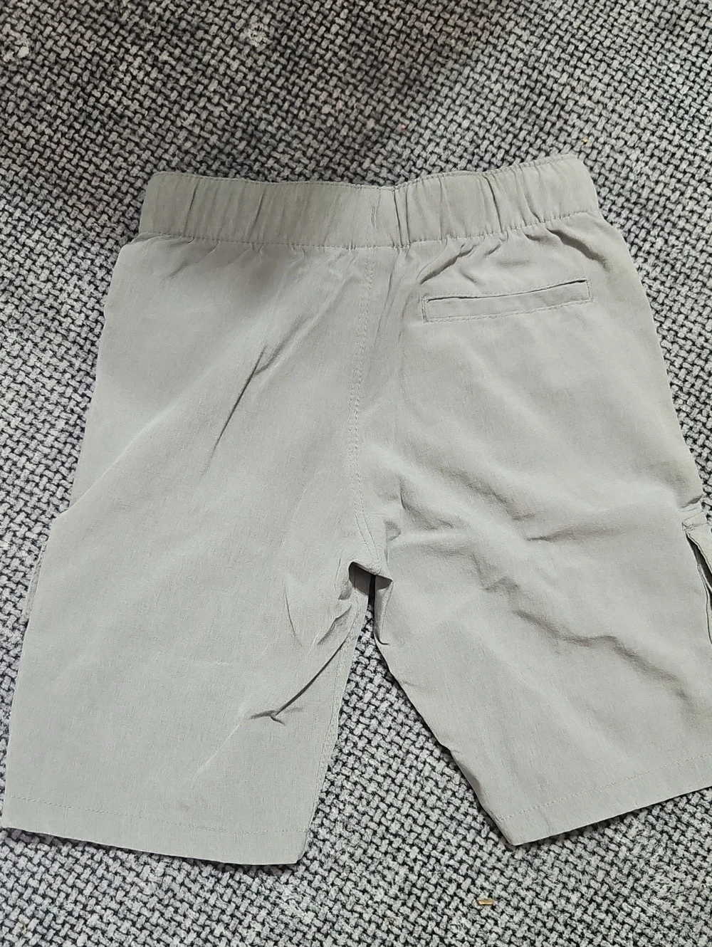 Old Navy Boys Light Taupe Cargo Shorts